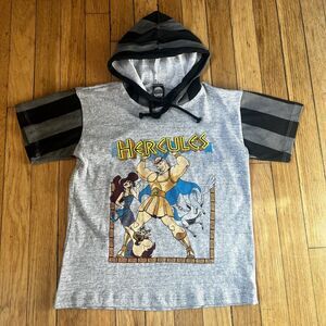 Vintage Disney Hercules Meg Shirt Kids Youth Size XL made in USA
